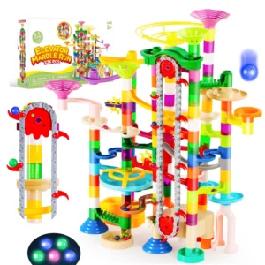236 Pcs Glowing Marble Run