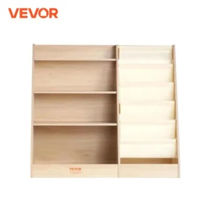 4-Tier Kids Wooden Bookshelf