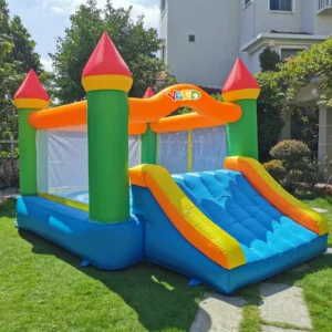 Yard Inflatable Bounce House With Slide 12*9*8ft