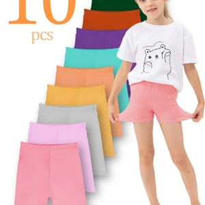 Random 10 colors girls summer biker shorts