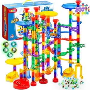 207Pcs Glowing Marble Run